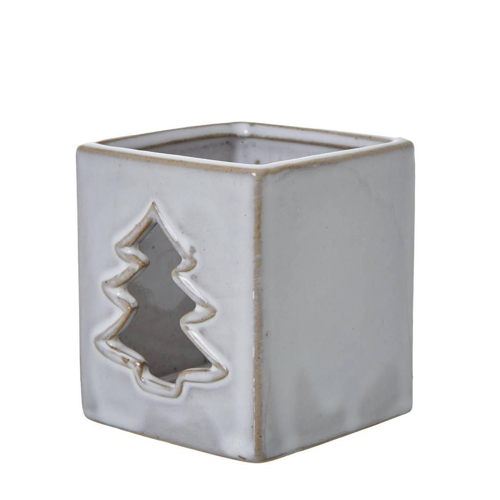 Hill Interiors Ceramic Tree Cut-Out Tealight Holder