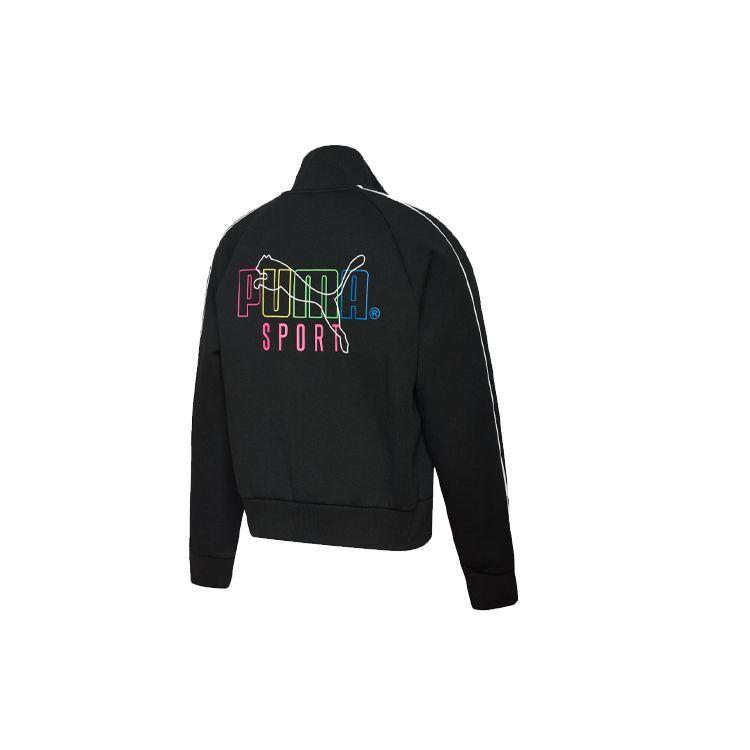 Puma Polo Neck Casual Jacket Women outerwear Black 598130-01