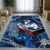 Retro S-Sonic Cartoon Games Living Room Non-Slip Area Rug Soft Carpet for Bedroom Kids Playroom Sofa,Home Decor Doormat Gift