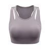 Women's Shockproof Sports Bra: Stylish, Gathered, Vest-Style for Running & Yoga