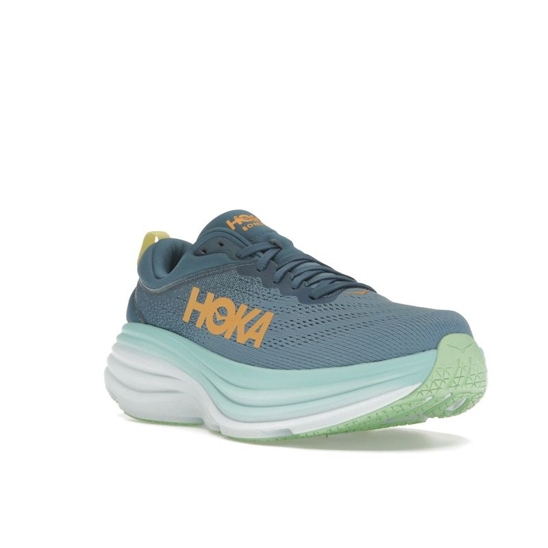 HOKA Bondi 8 Real Teal Shadow Men Sneakers 1123202-RHD
