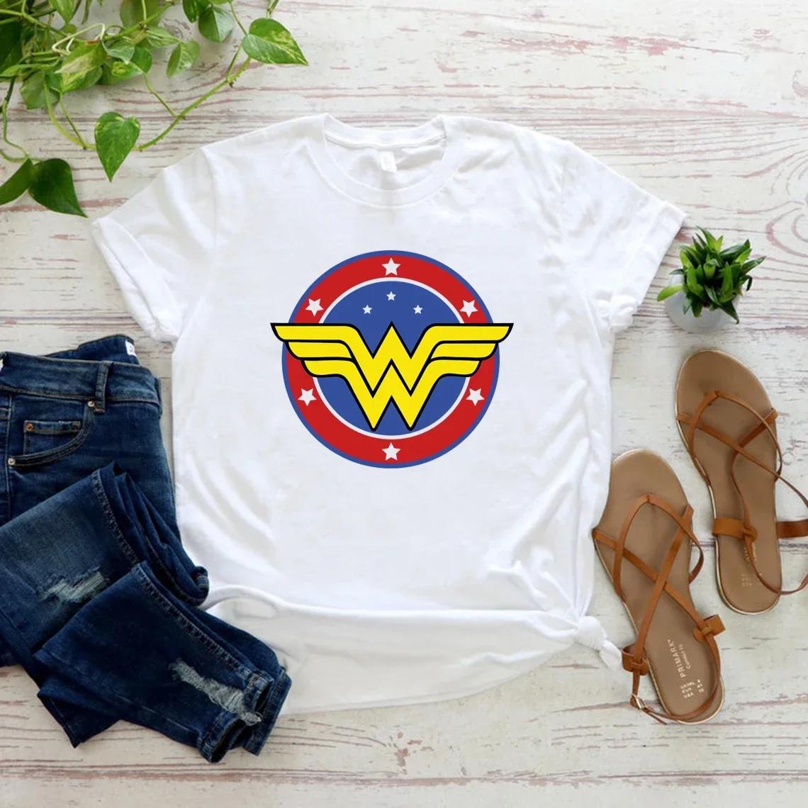 Wonder TShirt Feminist Girl Power TShirt Superhero Mom TShirt Wonder Mom Womens Pattern  TShirt S
