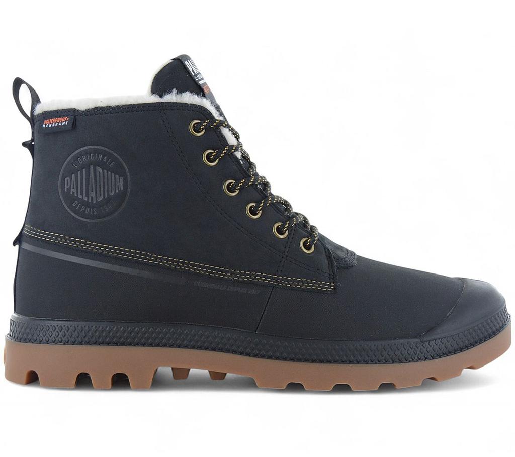 Palladium Pampa Duck WL WP+ Водонепроницаемые - Мужские Зимние Ботинки Ботинки Обувь С Подкладкой 79547-008-M ОРИГИНАЛ