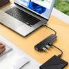 Fast Speed USB3.0 Hub 4 Port Splitter TypeC Power Port for Laptop Consoles Printer Keyboards Mouse Widely Used