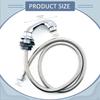 Shampoo Sink Bowl Sprayer Replacement Part Hose and Kit 47.24inch for Dog