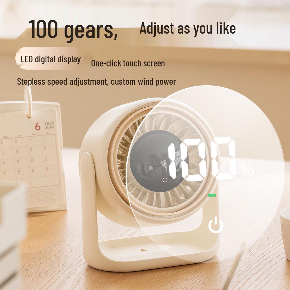 

2024 Ultra-Quiet Leafless Vertical Tower Fan, Electric Circulating Floor Fan for Home Pearl White ● Ion Purification