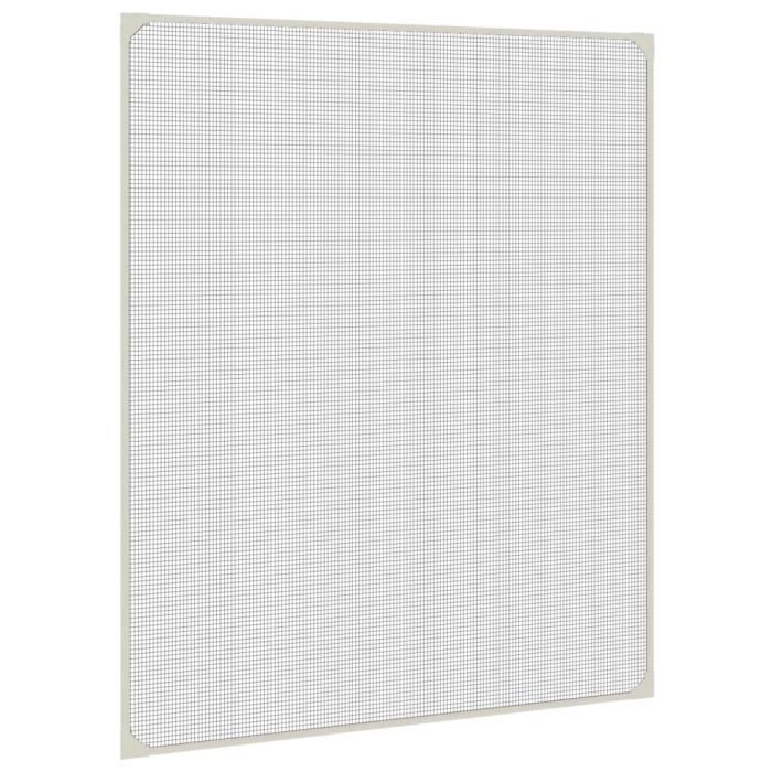 VidaXL Moustiquaire magnétique pour fenêtres blanc 100x120 cm 153851