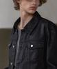 Decoroso Knox Denim Trucker Jacket [Coated Black]