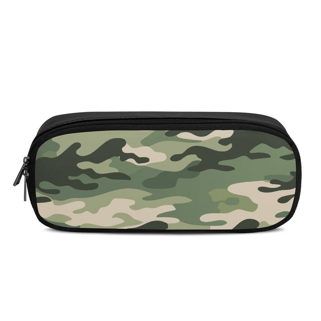 PU Leather School Supply Case with Protective Firm Shape for Daily Study and Commuting for Work and Study Essentials