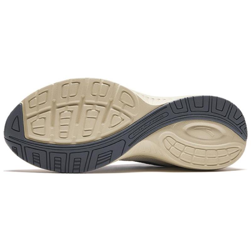 Anta Wear-Resistant Low-Top Retro Running Shoes Men's White Gray Sneakers 912345595-3