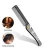 Multifuncional Folding Comb Men Beard Styling Combs Anti Static Portable Mustache Comb Multifunctional Hairdressing Tools