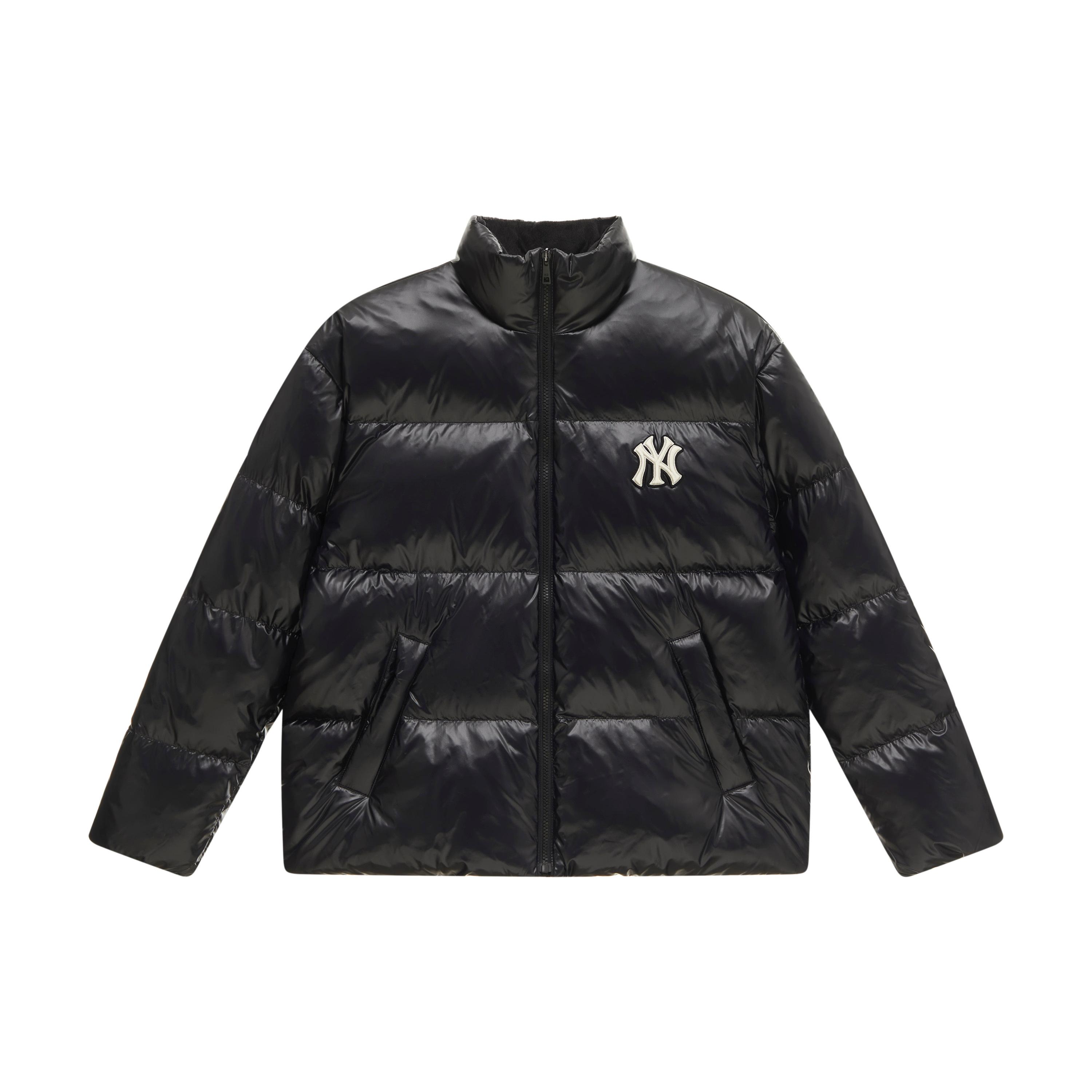 

New MLB New York Yankees Basic Collection FW24 Down Jacket Men s Black 3ADJB2046-50BKS S