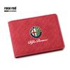 LMRGZ1 For Alfa Romeo Car Driver License Cover Leather Auto Driving Documents Case Credit Card Holder For Alfa Romeo 4C 159 166 Giulia