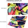 Heopapin Blacklight Skull Art Tapestry UV Reactive Neon Skeleton Butterfly Tapestries Trippy Blacklight Horror Face Tapestry Halloween Aesthetic Wall