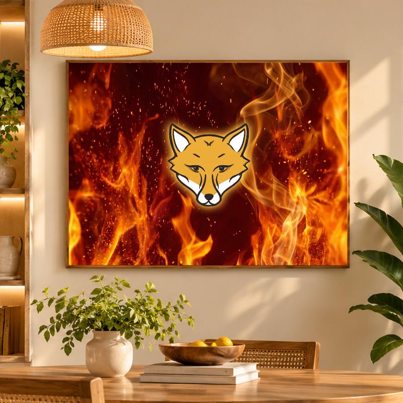 5D Diamond Painting Leicester City Football DIY Full Drill Diamond Art Kit Home Decoration