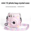 Camera bag For Fujifilm Instax Mini 12 Case Transparent Photo Storage Protective Cover Camera Stand Diy Sticker Sets
