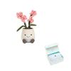 JELLYCAT Fun Plant Series Pink Orchid Cute Doll Plush Doll 25cm High