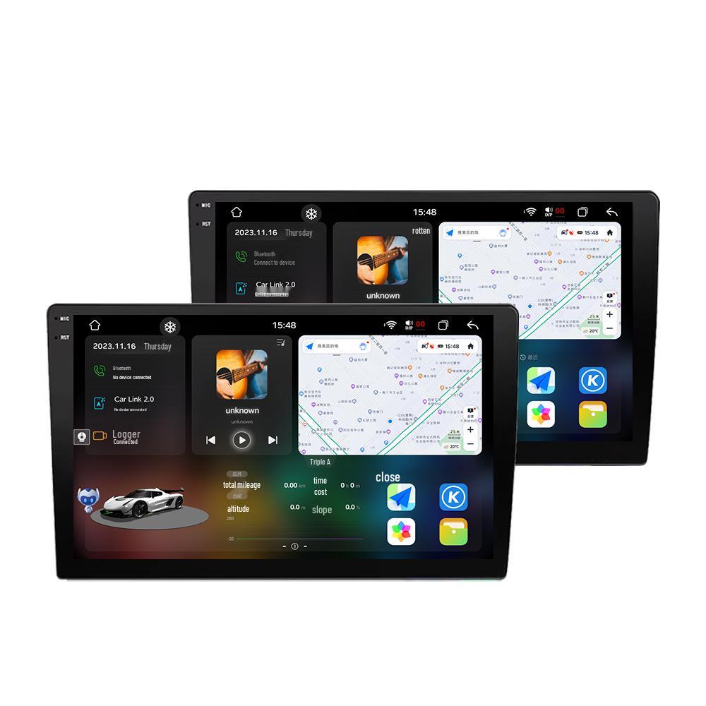 2K Vehicle Navigation CarPlay Universal Android Smart AV Central Control 360° Integrated System with Large Screen