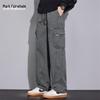 MARK FAIRWHALE Men's American Style Cotton Cargo Pants
