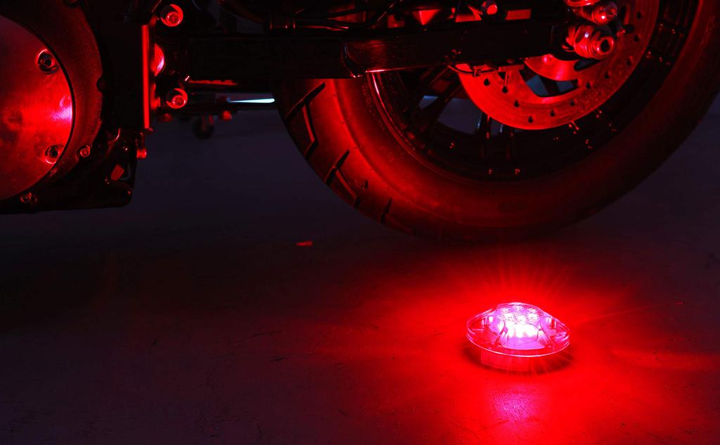 Kijima 217-6153 Motorcycle, Motorcycle Parts, Emergency Auxiliary Light, Emergency Lamp, LED, Uses High Brightness LED (SMD2835), IP56 Equivalent