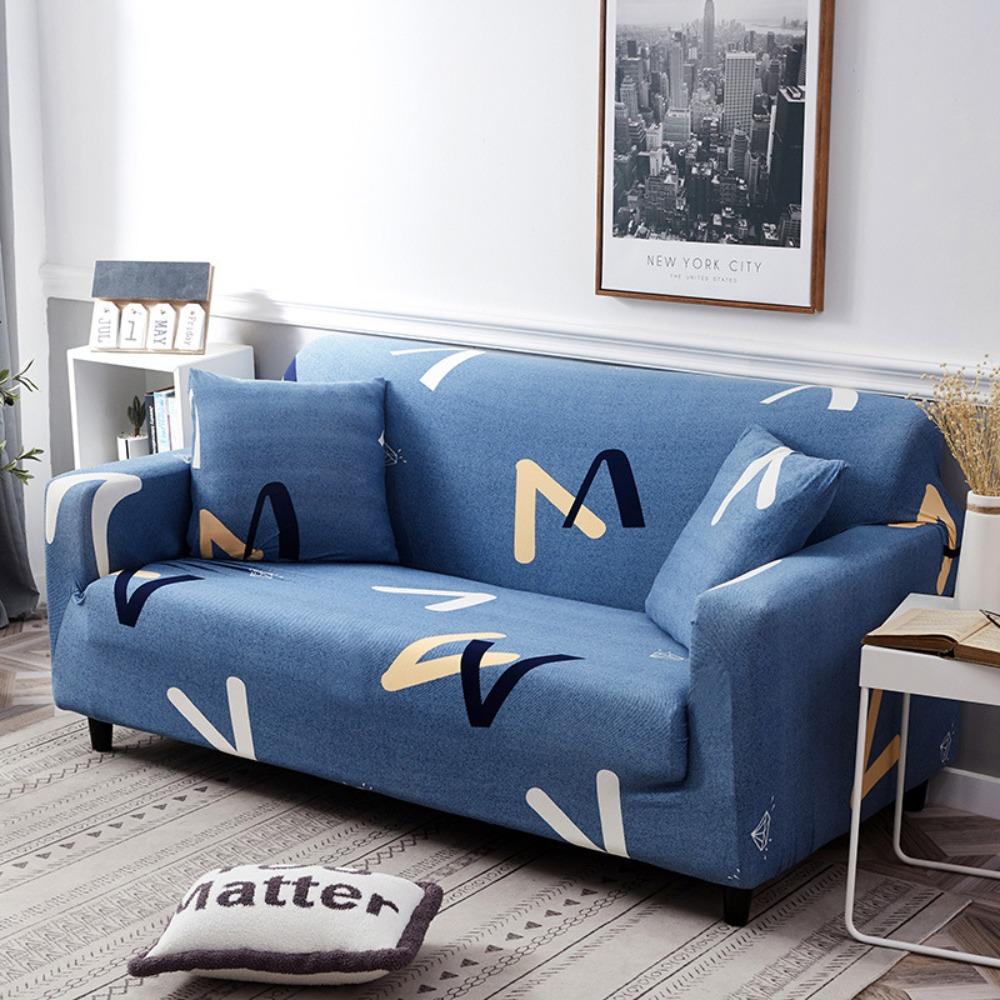 Old Fashioned Armchair Sofa Cover Full Elastic Slip Proof Stretchable Protector