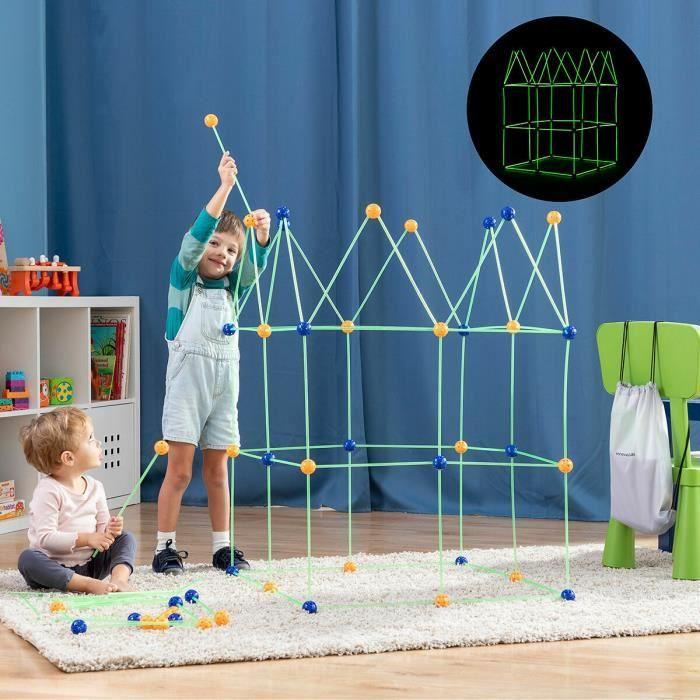 Fortbau-Set für Kinder Builkitt InnovaGoods 155 Teile