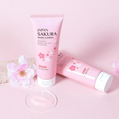 Kirschblüten-Körperlotion, 120 g, feuchtigkeitsspendende, feuchtigkeitsspendende Hautpflegeprodukte