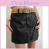 Vintage Melad Style Brown Pattern Leather Belt With Pin Buckle For Students And Casual Wear