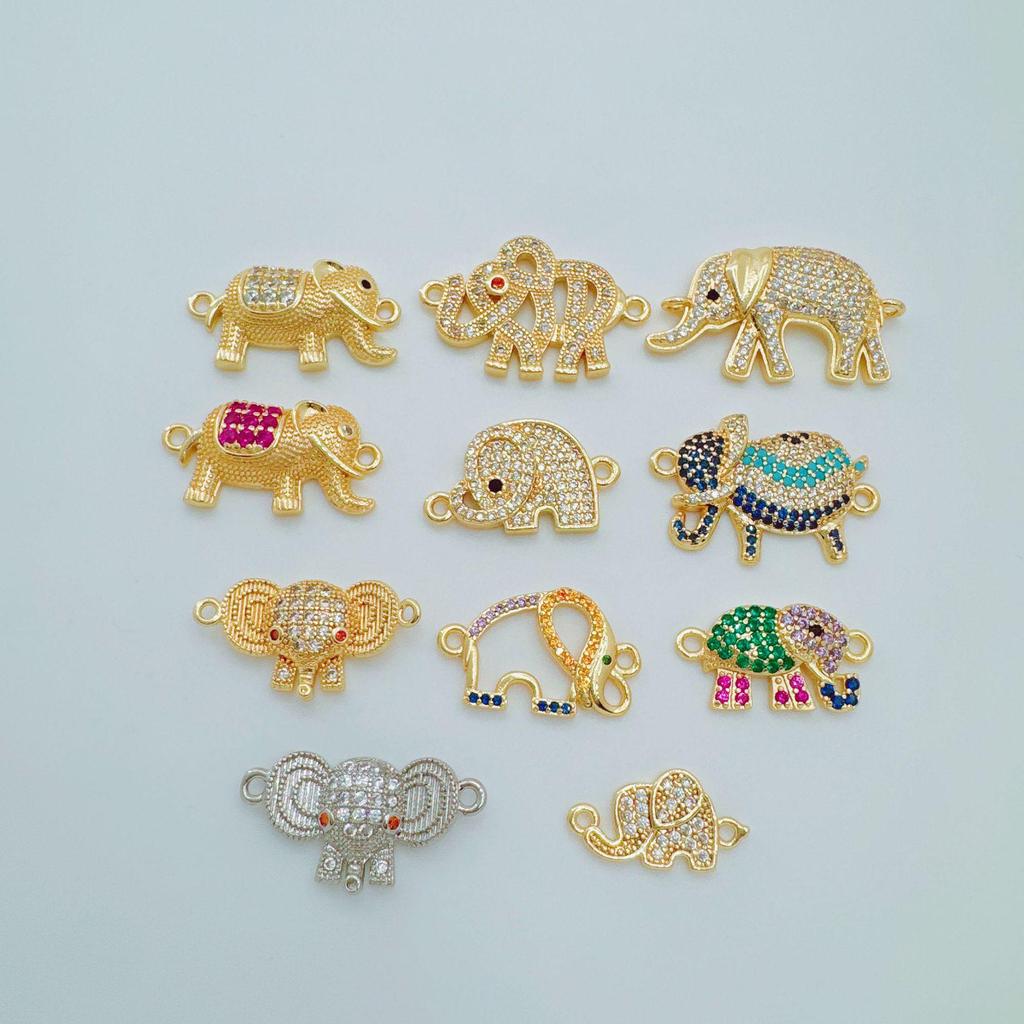 Elegant European Elephant Necklace & Bracelet Set: Luxurious Clavicle Chain Accessories