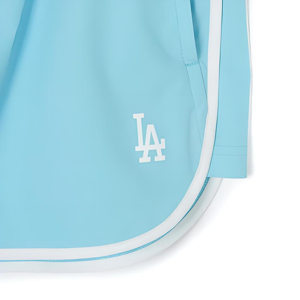 New MLB SS24 Casual Shorts Women's Aqua Blue 3FSMB0743-07ABS