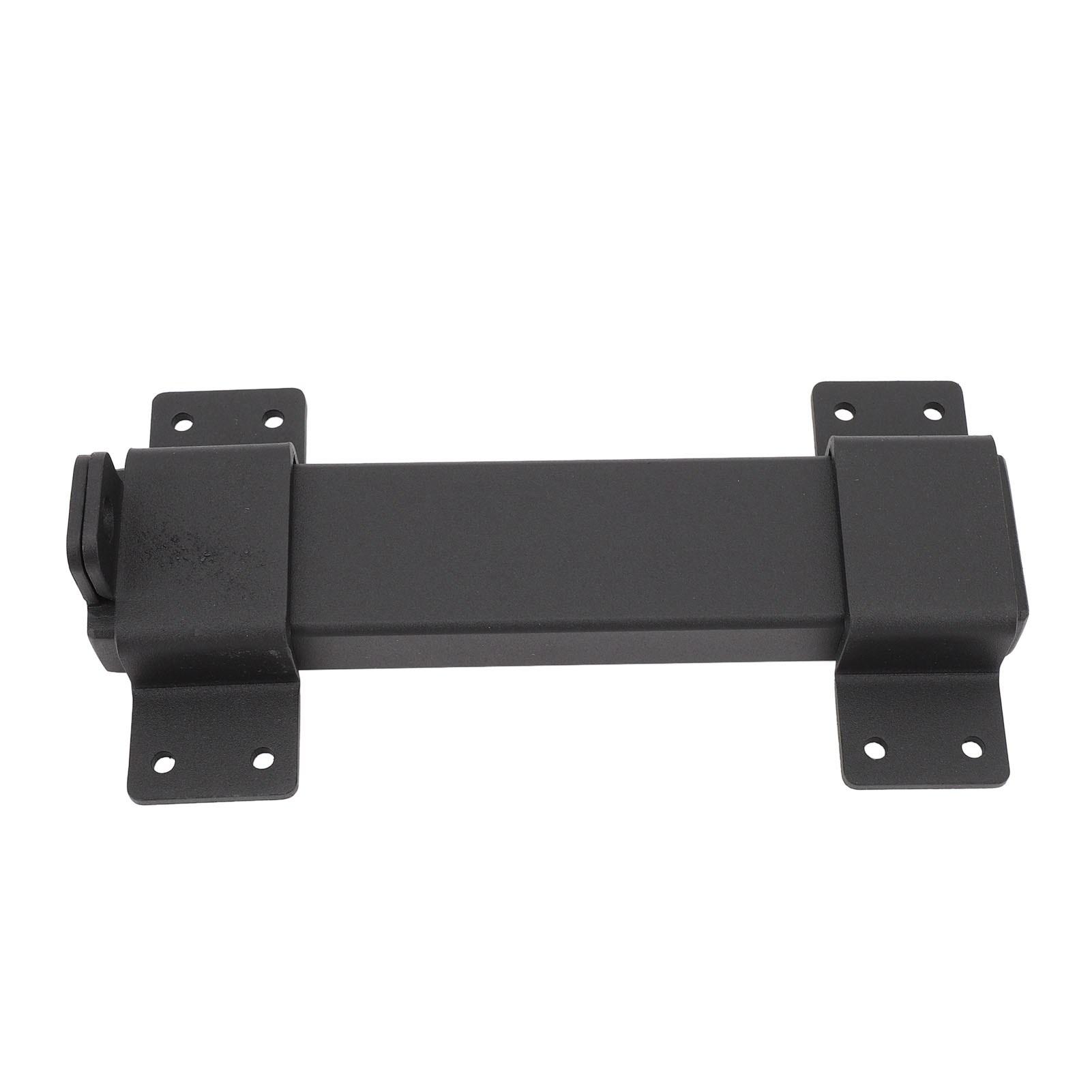 

Slide Gate Latch Carbon Steel Heavy Duty Latch Lock with Padlock Hole for Fence Shed Barn Door Courtyard