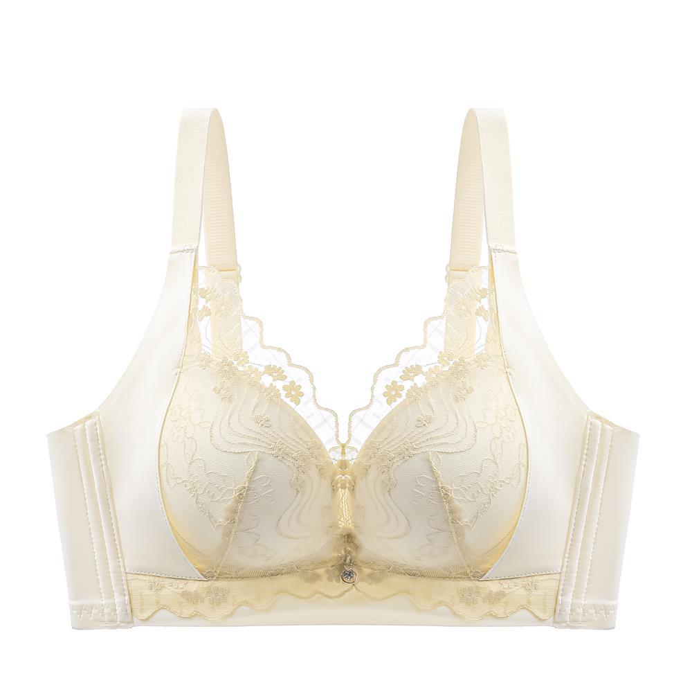 Small Breasts Gathered and Thickened, Adjusted Type, Double Breasts, Extra Thick Bra, Flat Chest, Large and Comfortable Without Steel Ring.