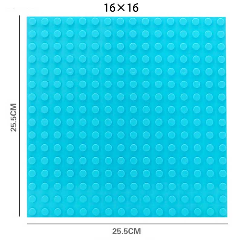 12×12 16×16 Noppen Grundplatten Bausteine Boden Große Steine Grundplatte Kinder DIY Steinplatten Kinderspielzeug Kinderspielzeug Geschenk