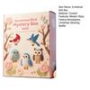 Emotional Bird Box 2025 DIY Crochet Kit 24 Bird Crochet Box Handmade Support Birds Kits with Yarn Hooks Instructions Countdown Calendar Holiday