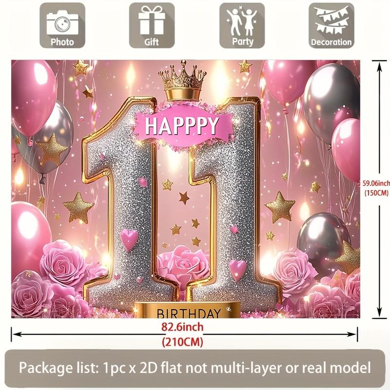 1pc Photography Birthday Backdrop - Home Party Decor