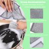 5/10/20Pcs Multifunctional Non-Scratch Wire Dishcloth, Wire Mesh Knit Cleaning Cloth, Wire Dishwashing Rags for Dishes Sinks Counters Machine Washable