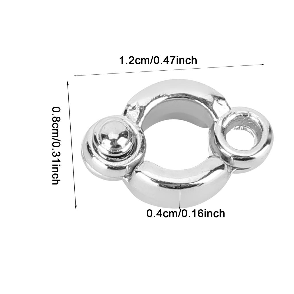 5PCS Metal Pet Bird Activity Opening Training Foot Ring Accessories Parrots Cage SuppliesNo. 5