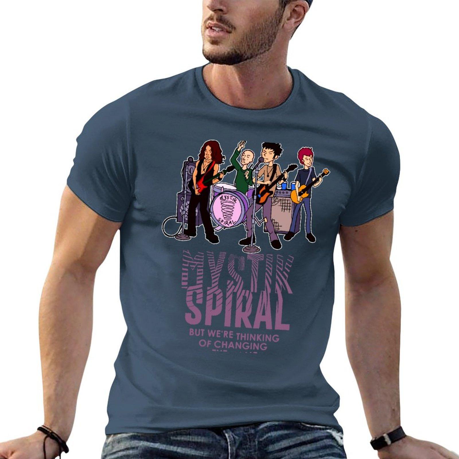 Mystik Spiral T-Shirt cotton t shirts high quality t shirt for Unisex 100 percent cotton cotton t shirt pack T-shirt S