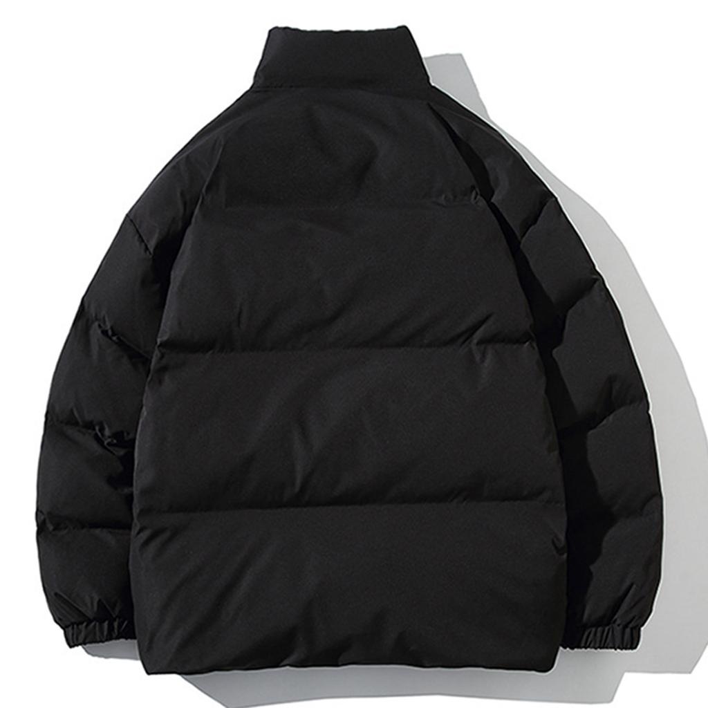 Down Cotton Jacket Light And Thin Stand Collar Loose Large Casual Down Jacket