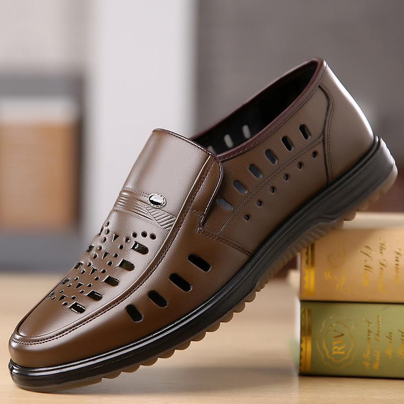 

Мода 2024 года, дизайнерские новые мужские мокасины на плоской подошве, летняя мода в стиле ретро, повседневная кожаная обувь для спорта на открытом воздухе, мужская обувь 44