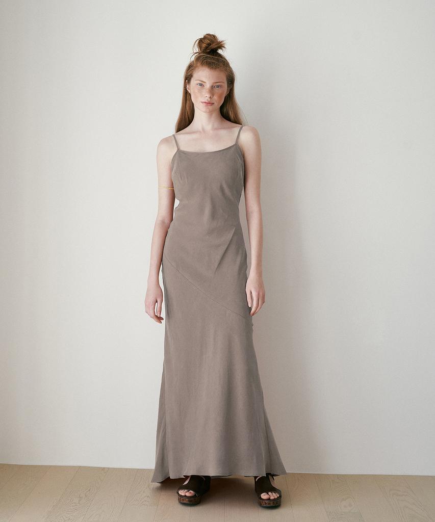 REVOIRSIS Maxi Dresses Pine Bark