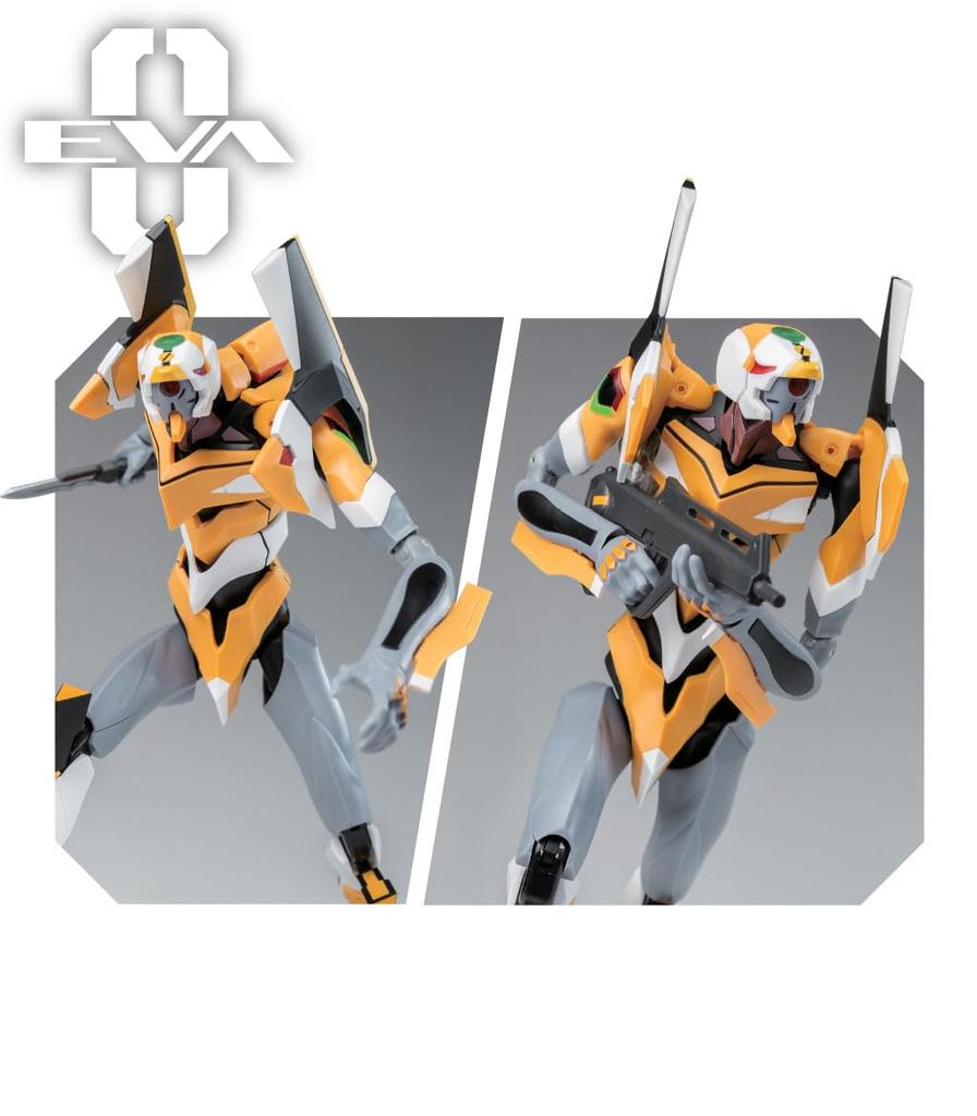 Doyusha Evangelion: New Theatrical Edition AMK Series EVA-00 Evangelion Unit-00, Approximately 20cm Tall, Pre-painted Plastic Model