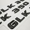 3D ABS Car Letters Logo GLK220 GLK300 GLK350 Badge Rear Trunk Sticker For Mercedes Benz GLK220 GLK300 GLK350 X204 Accessories