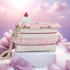 Borsa a tracolla a forma di cuore rosa chic per donna Dolce e alla moda con tracolla staccabile e chiusura a zip