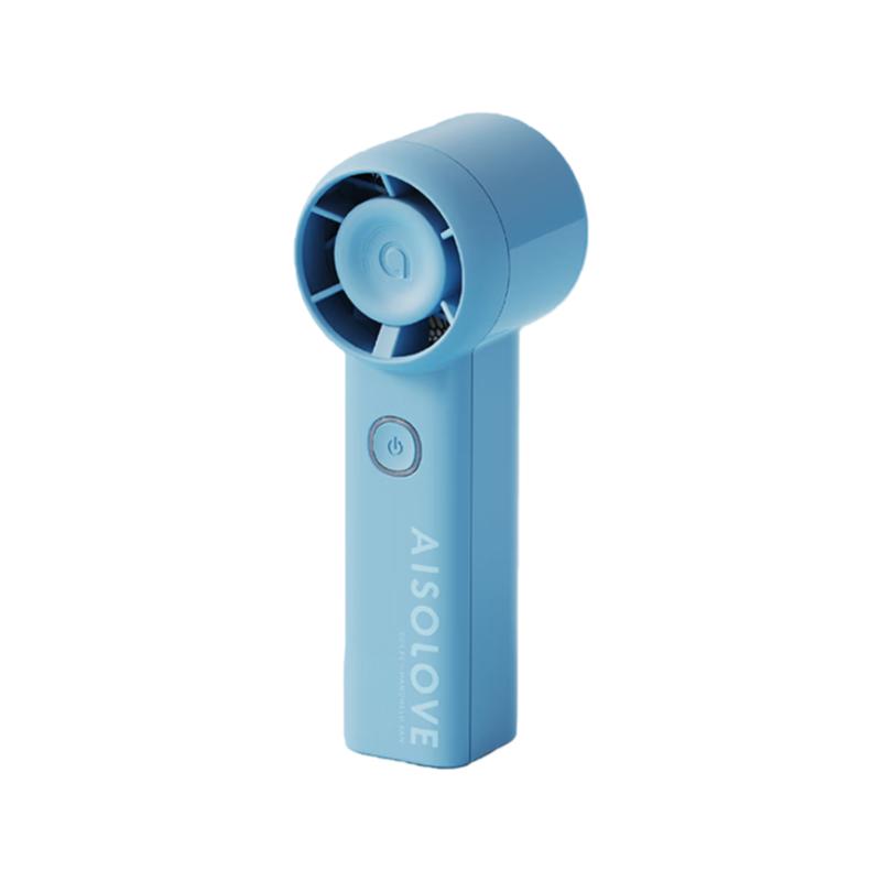 

Handheld Fan, Portable Mini High-Speed USB Fan, Turbine Air Concentrator, Energy-Saving Electric Fan, Long Battery Life, Blue синій