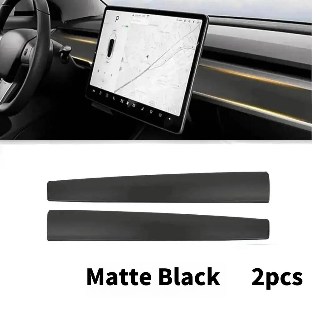 

Крышка приборной панели автомобиля для Tesla Model 3 Y, панель отделки двери, углеродное волокно, ABS, аксессуары для интерьера, наклейка 2021-2024, новая