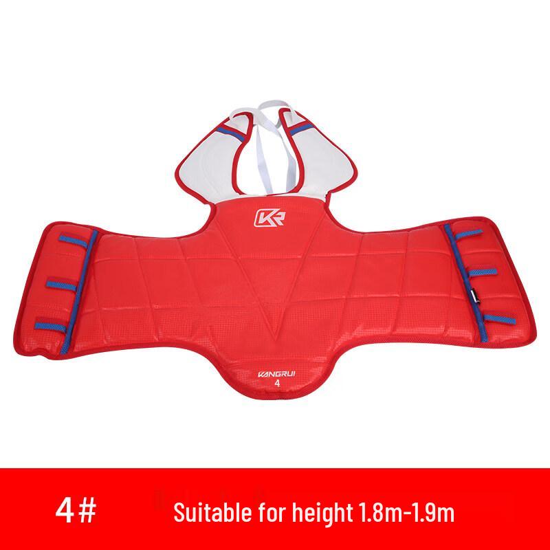 Kangrui Taekwondo Thickened Double-Sided Chest Protector