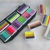 DIY Festival Art Neon Make Up Kids Face Painting Kit Professional Water Based Rainbow Split Cake Face Body Paint Palette