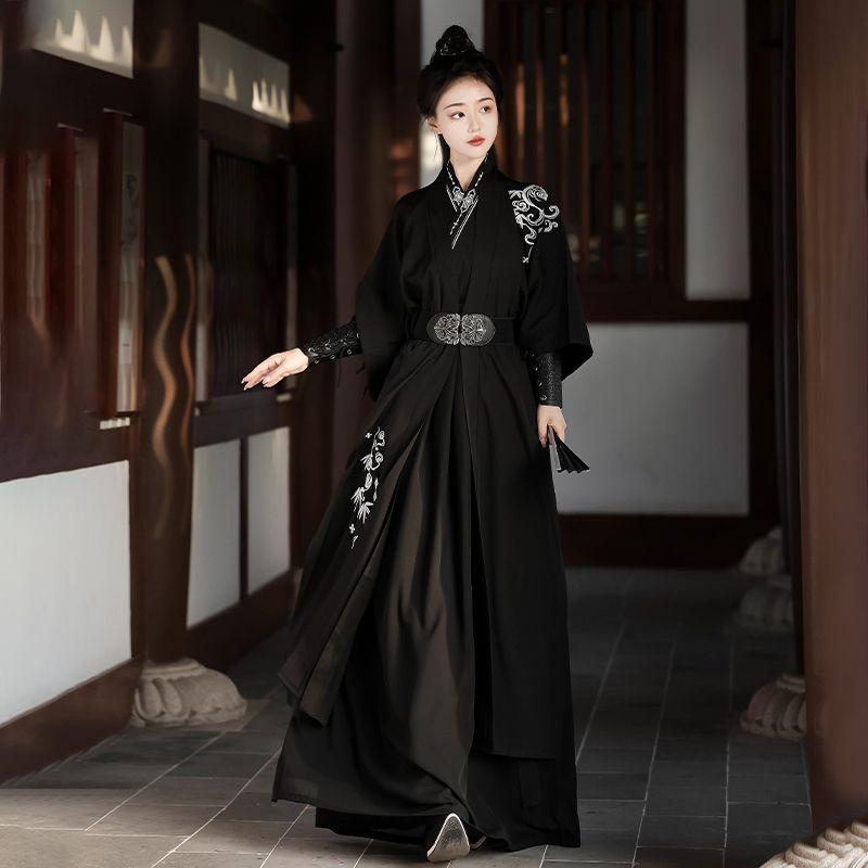 Chinese Song Dynasty Style Hanfu Knight Suit