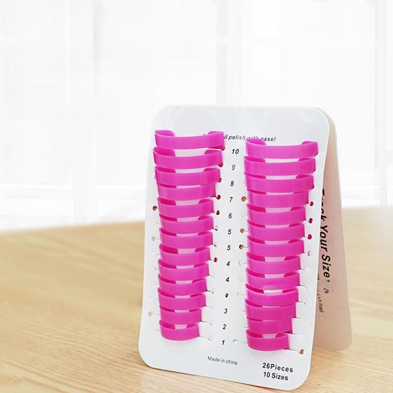 1PACK Manicure Anti-spill Clip Nail Polish Glue Nail Edge Gradual Change French Armor Model Anti-spill Auxiliary Clip Box